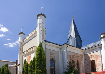 Fototapeta na wymiar Church of St. Stanislav in Tulchyn, Ukraine
