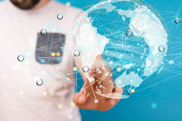 people network structure HR - Human resources management and recruitment