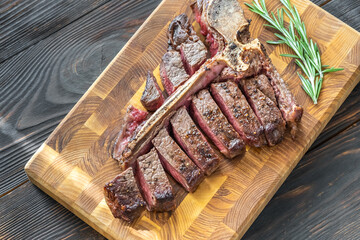 Grilled T-bone steak