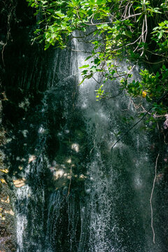 Afensou Waterfall in Skikda, Algeria
