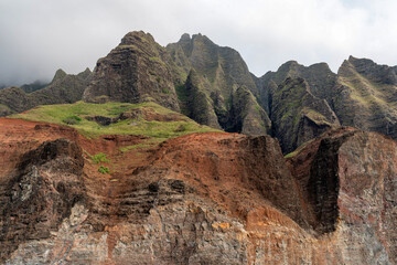 Na Pali coast in Kauai, Hawaii
