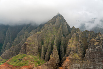 Na Pali coast in Kauai, Hawaii