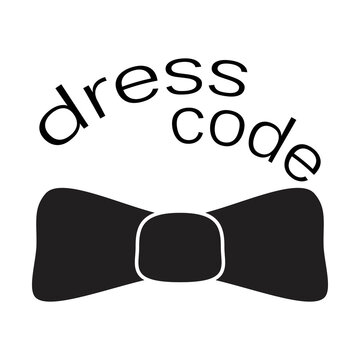 Dress Code Sign Icon Vector