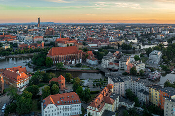 Panoramia miasta Wroclawia