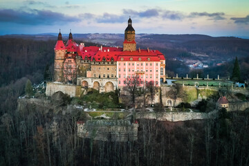 Zamek Ksiąz obok Walbrzycha