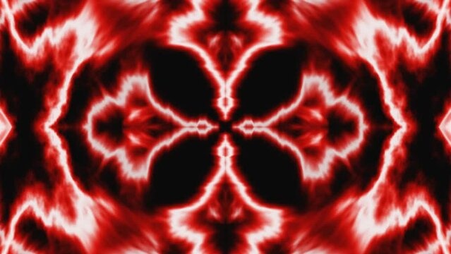 Vj loop red led neon abstract fire flashes animation 