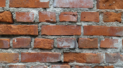 Fototapeta premium Wall from old bricks. Perfect as a background or texture.