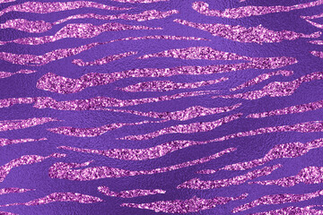 Fototapeta na wymiar Purple Glam Animal Skin Texture Background, Animal Skin Background, Animal Skin Pattern.