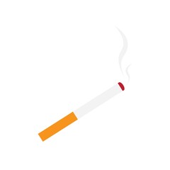 Cigarette icon template free vector