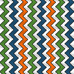 Backgrounds, hand-painted zigzag patterns, ethnic backgrounds, colorful, ornaments, textiles,...