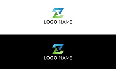 Letter Z Abstract Design template element logo icon