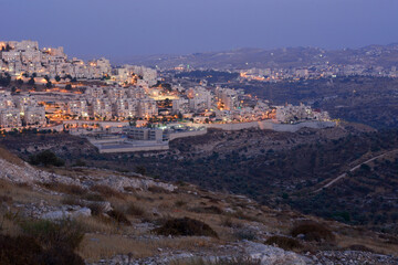 Overlooking Bethlehem in Israel