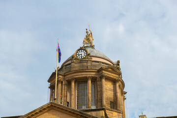 Liverpool Town Hall is a Georgian style building built in 1802 on High Street in city center of...