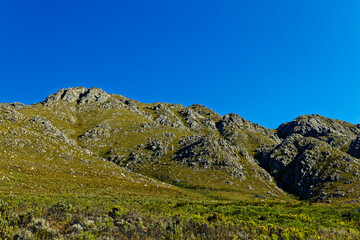 Cape fold mountains in Little Karoo