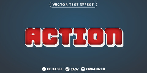 Action Text Effect,Fully Editable Font Text Effect