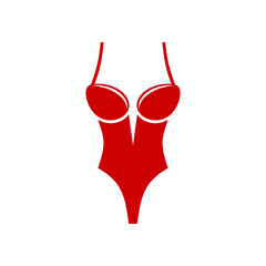 illustration of woman underwear, vector art.