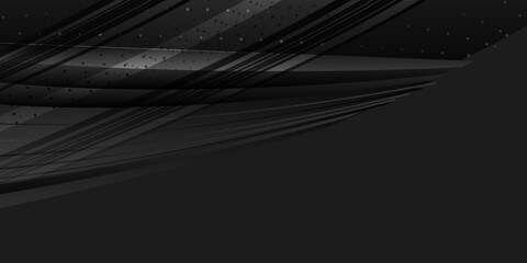 Abstract black background vector