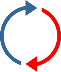 two circle body arrows