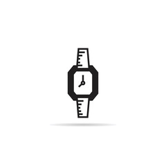 hand watch icon on white background