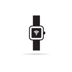 digital and smart watch icon vector illustration