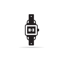 digital and smart watch icon vector illustration