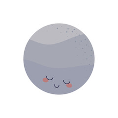 cute moon space