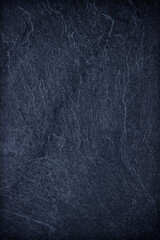 Blue texture dark slate background. Stone surface background