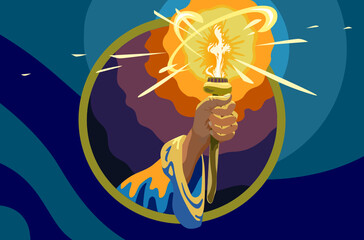 Light shines in darkness, light of God, light of Jesus Christ, light of salvation, Biblical principle