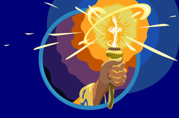 Light shines in darkness, light of God, light of Jesus Christ, light of salvation, Biblical principle