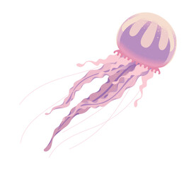 jellyfish vector icon © Stockgiu
