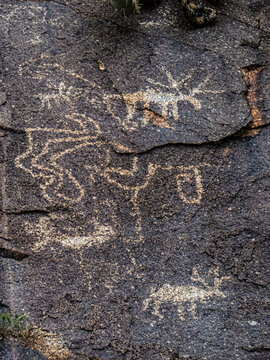 Badger Springs Rock Art Site in Agua Fria National Monument, Arizona
