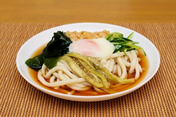 冷やしタヌキうどん
