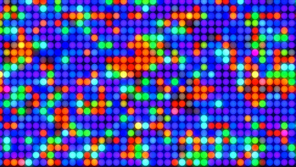 Strobing disco light loop animation. Retro club lights animation. High-quality asset.