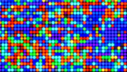 Fototapeta premium Strobing disco light loop animation. Retro club lights animation. High-quality asset.