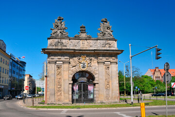 Royal Gate in Szczecin, West Pomeranian Voivodeship, Poland