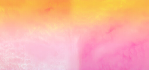 Colorful sunset sky and clouds background. Panoramic sky.