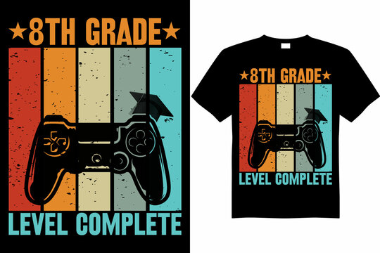 t shirt design concept grade level
