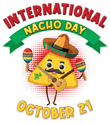 International Nacho Day Banner Design