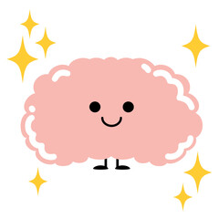 かわいい元気な内臓ちゃん　脳