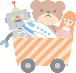 おもちゃ箱　線なし