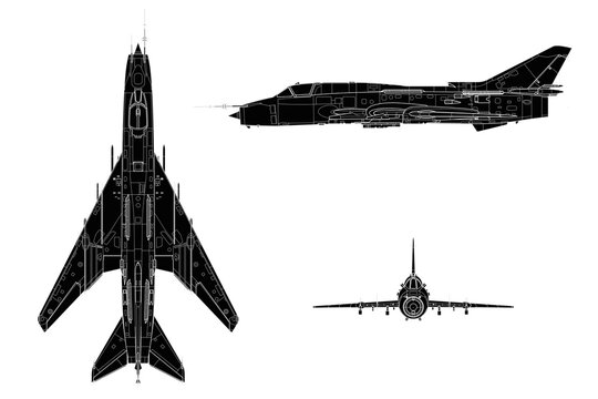 Avi&oacute;n de combate Su-22
