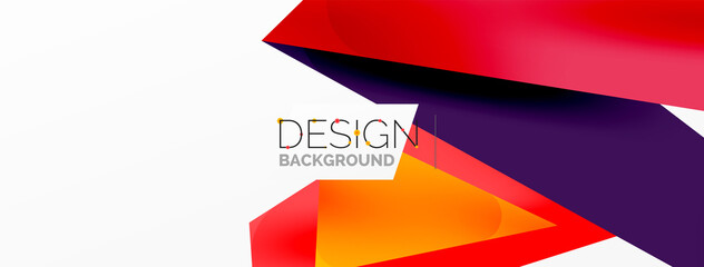 Background abstract overlapping shapes. Minimal composition vector illustration for wallpaper banner background or landing page