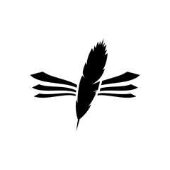 Book write icon isolated on white background