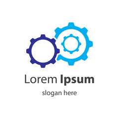 Obraz premium Gear logo images