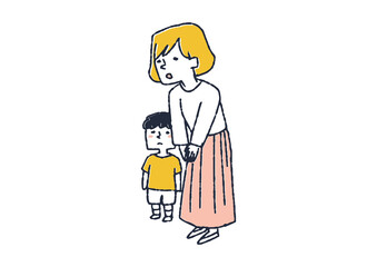 子供を連れて謝りにきた母親　子供同士で起きる問題と対処する親やスタッフ