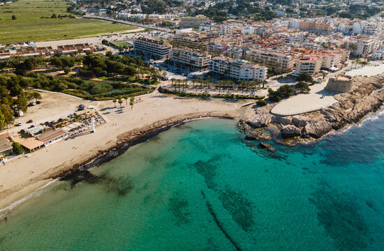 Aerial pictures from Moraira, Alicante, Spain