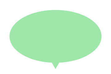 Pop and simple speech bubble separately