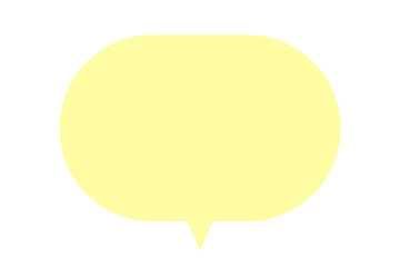 Pop and simple speech bubble separately