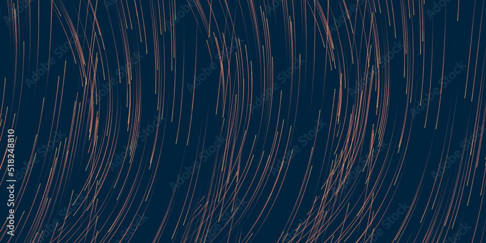 Aufkleber brown and grey moving, flowing stream of particles in curving, wavy lines - digitally generated futu