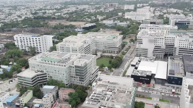Silicon Valley of India. Multiblock Information technology (IT) SEZ located in the middle of the city.